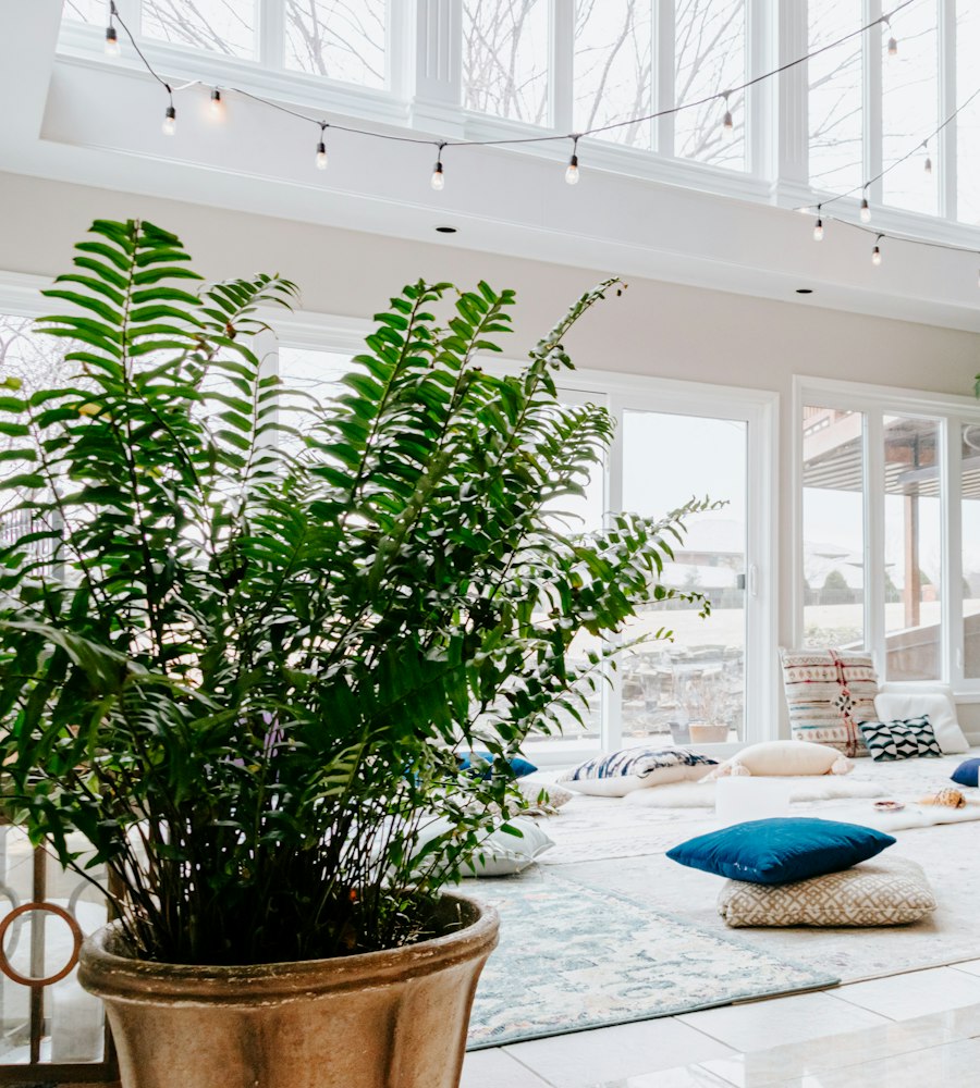 Yoga Evi büyük salon